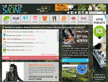 Tablet Screenshot of la-haute-saone.com